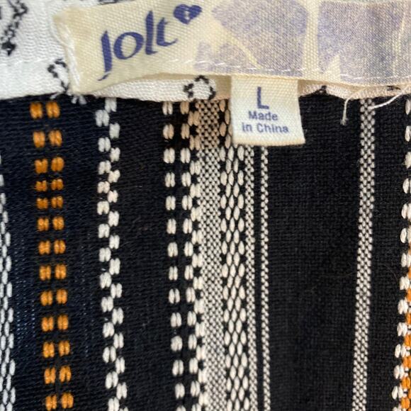 JOLT printed cardigan JACQUARD YOKE WOMEN SIZE LARGE BUCKLE BRAND - Picture 7 of 7